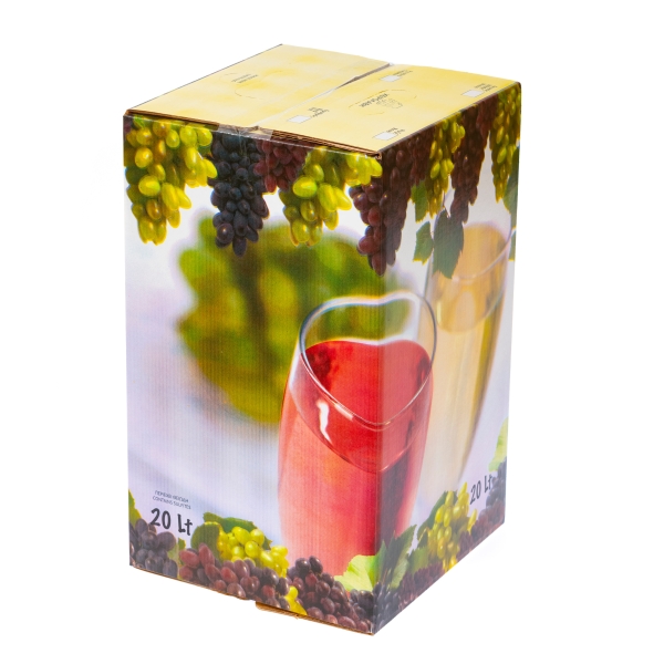 Χαρτοκιβώτιο Ασκού 20 Λίτρων 25 x 22,9 x 40 Πεντάφυλλο