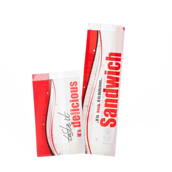 Σακούλα Βεζιτάλ Τυπωμένη Delicious 12 x 22cm