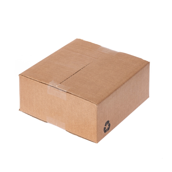 Χαρτοκιβώτιο 25,5 x 18 x 12,5 Τρίφυλλο Καφέ