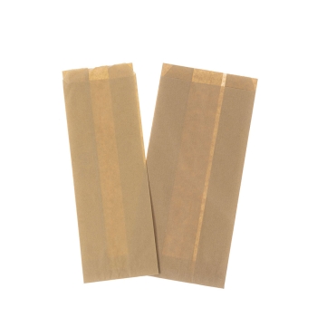 Σακούλα κραφτ ατύπωτη 9*27cm