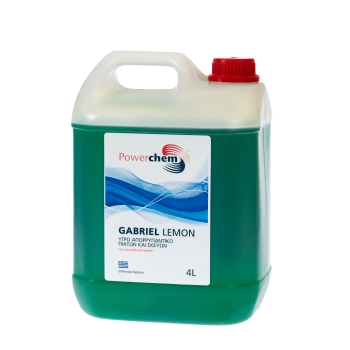 Καθαριστικό υγρό λάντζας Gabriel lemon 4lt