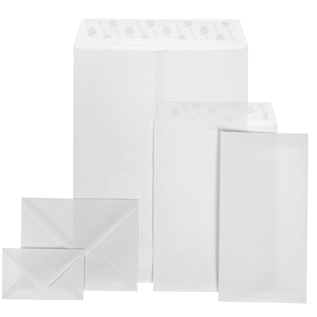 Φάκελοι λευκοί 23*32cm αυτοκόλλητοι 100γρ.