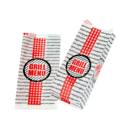 Σακούλα βεζιταλ grill menu 12*27cm
