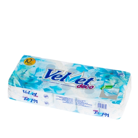 Χαρτί υγείας deco 3φυλλο 120gr 10ρολ