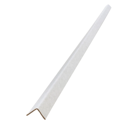 Γωνία χάρτινη λευκή 45*45*4*2000mm Υδράντοχη