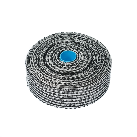 Δίχτυ κρέατος βαμβακερό 3-16 λευκό-μαύρο 50m