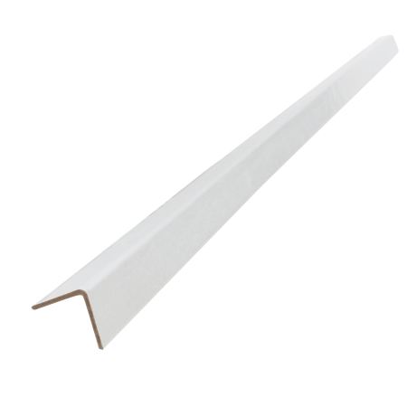 Γωνία χάρτινη λευκή 45*45*4*1800mm Υδράντοχη